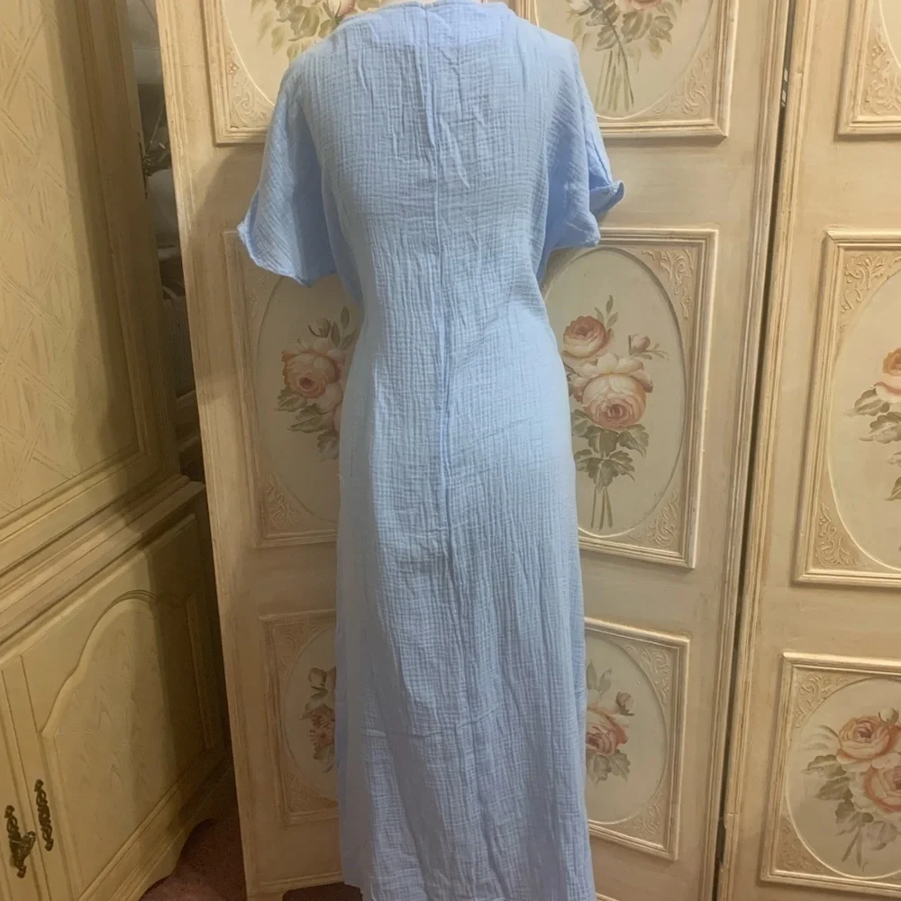 Cotton Island, dress / beach cover - Picture 4 of 10